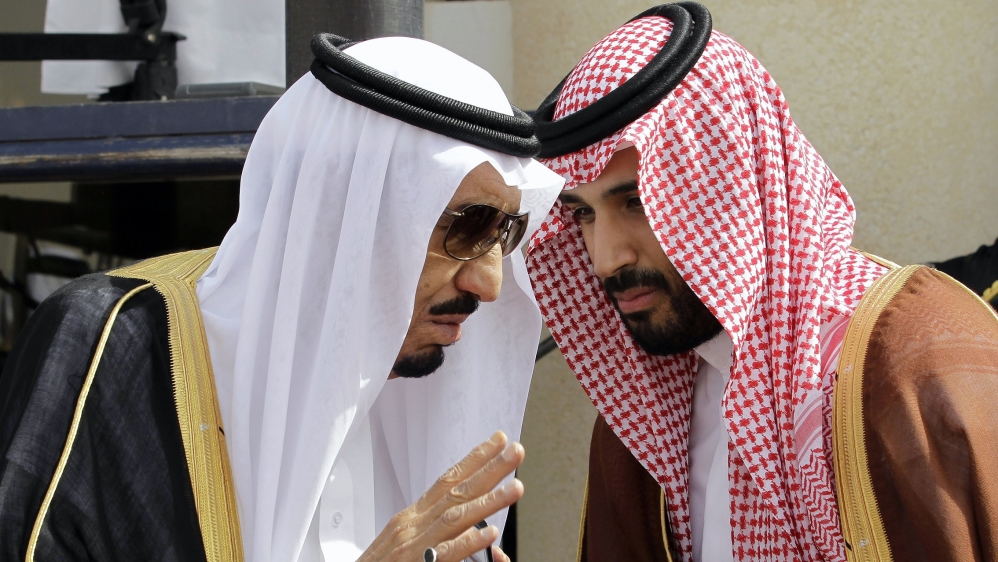 The crown prince is officially next in line to the throne to his 85-year-old father, King Salman