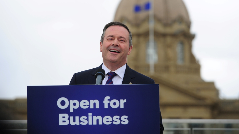 Jason Kenney’s Alberta government invested $1.1bn in Keystone last year
