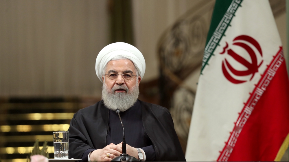 Imran Khan - Hassan Rouhani press conference in Tehran