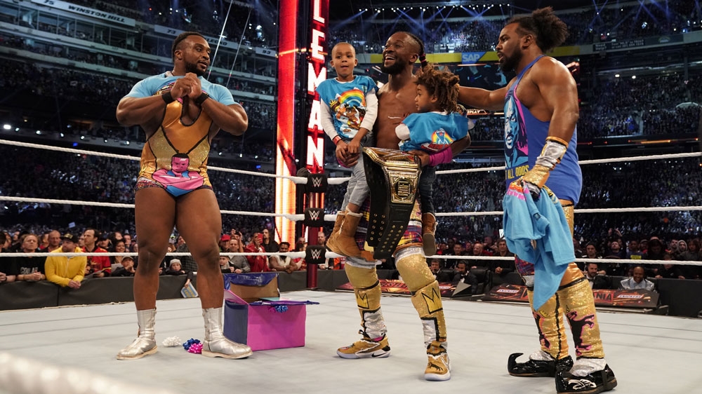 American wrestler Kofi Kingston [Courtesy of WWE]