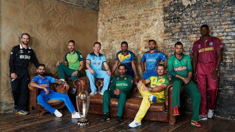 ICC Cricket World Cup 2019 captains [Courtesy: ICC]