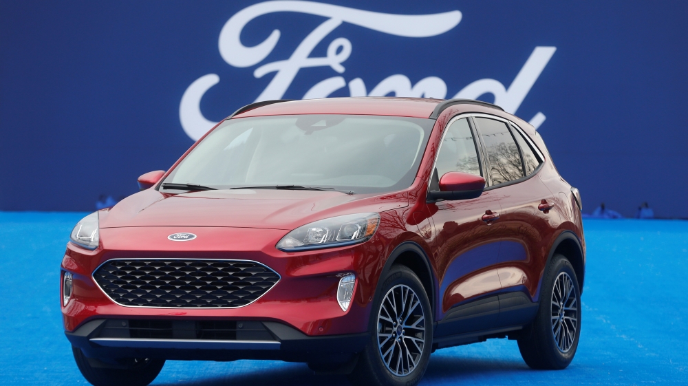 Ford Motor Co. unveils the new 2020 Escape SUV during a celebration at Greenfield Village in Dearborn