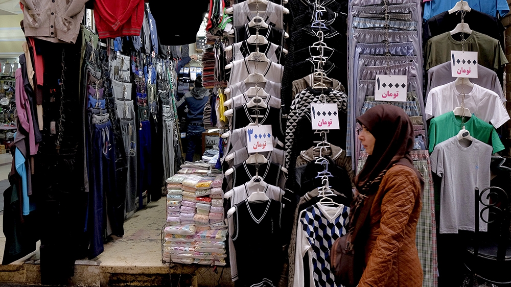 Iran’s economy is straining under the weight of US sanctions, with inflation rising