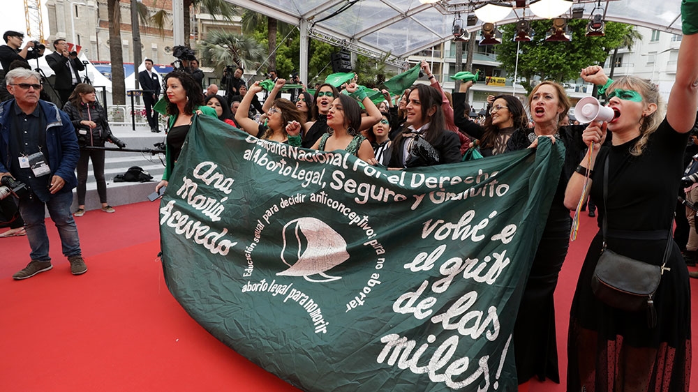 The red carpet at the 72nd Cannes Film Festival – Screening of the documentary film ‘Que Sea Ley’