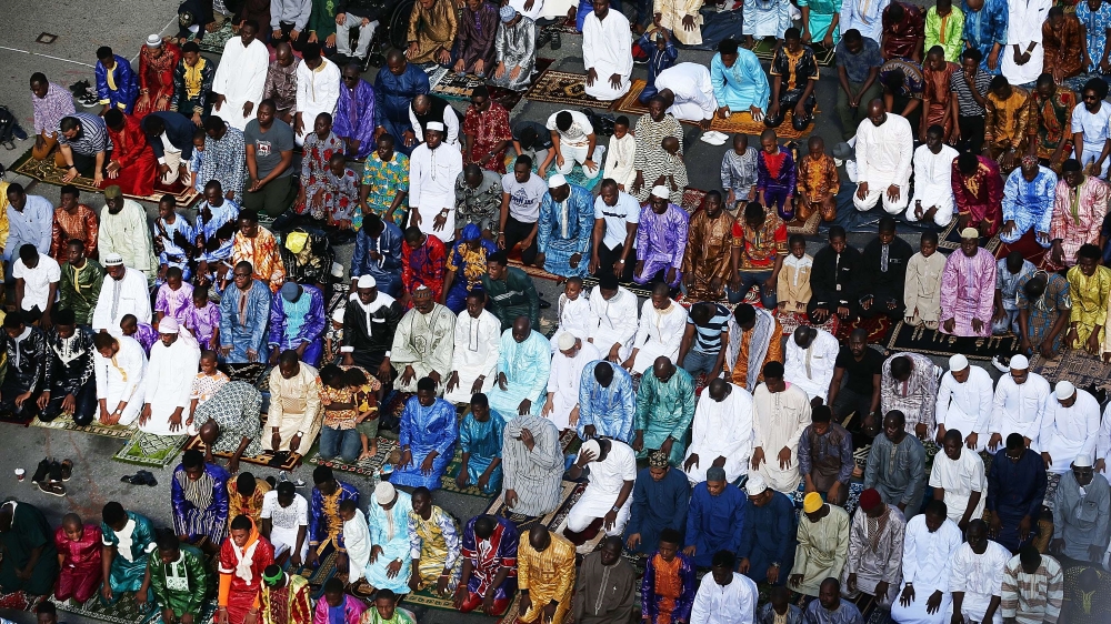 In some Muslim countries, Eid prayers take place outside, while in others they are held in mosques or large halls