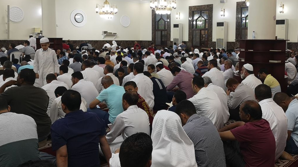 Doha funeral prayer for Morsi