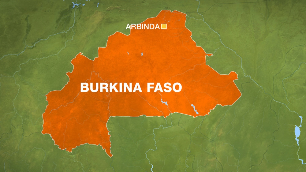 Map of Arbinda, Burkina Faso