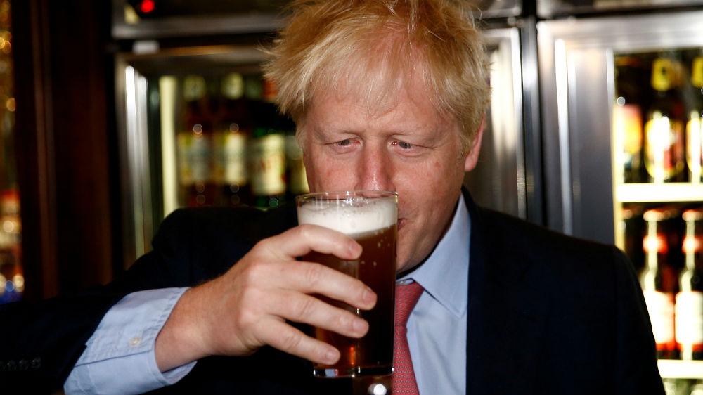 Boris John pint - reuters