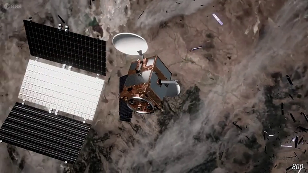 Space Debris animation