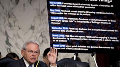 US Senator Robert Menendez is among the legislators raising questions about Facebook’s proposed plans for a new digital wallet and cryptocurrency