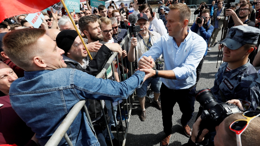 Observers say Navalny’s ability to appeal to nationalists is a particular concern to Putin