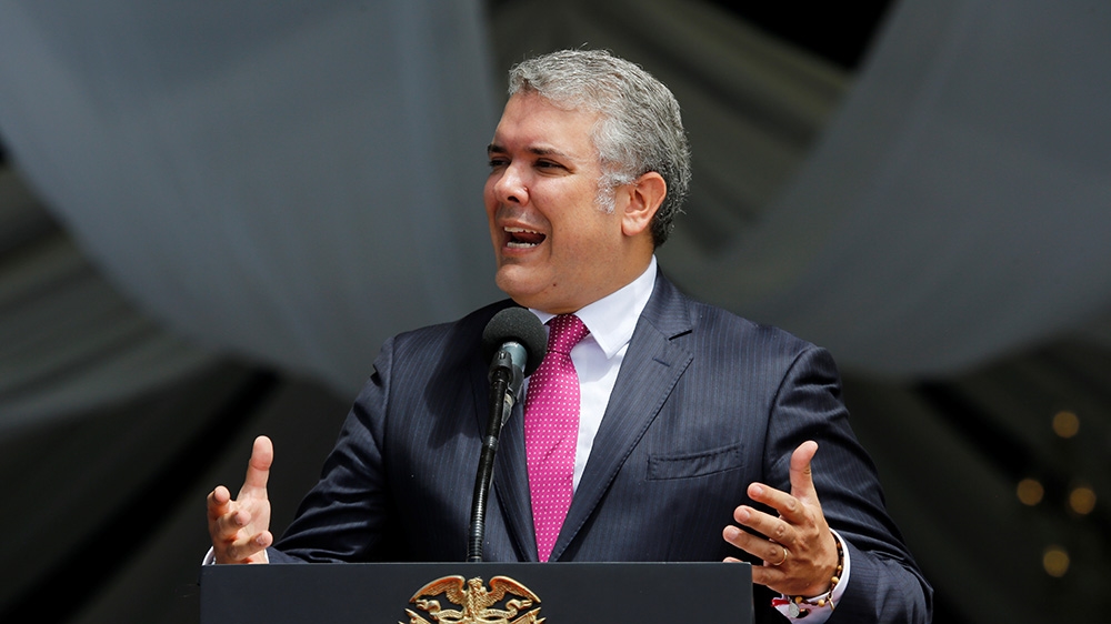 Colombia''s Ivan Duque, July 2019