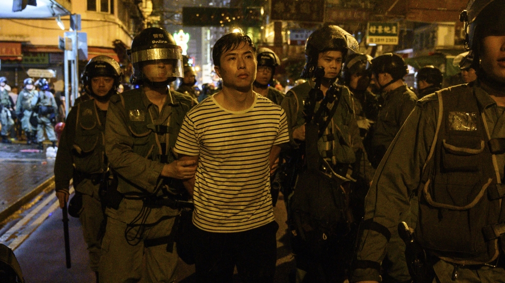 On Sunday, China’s state-run news agency published a commentary warning that it is Beijing’s “responsibility to intervene” in the unrest in Hong Kong.
