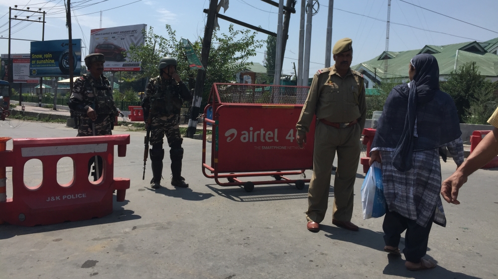 Several Srinagar residents faced difficulties due to the ban on movement