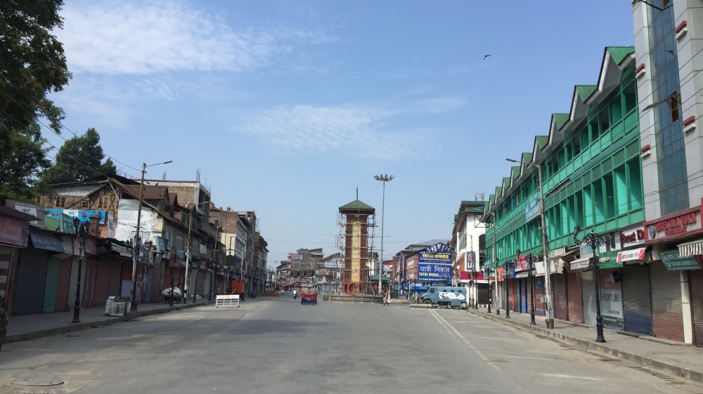 On Friday, most shops remained closed in Srinagar