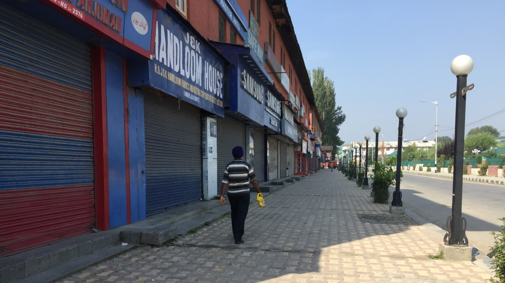 Authorities enforcing a strict curfew forced people to stay indoors with most clinics closed