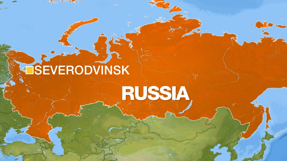 Severodvinsk map