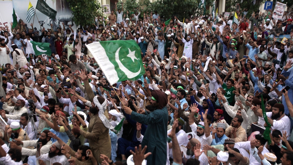 Protests have been held across Pakistan following India’s announcement to revoke Article 370