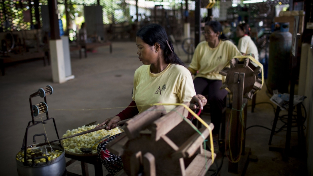 Silk Production From Sericulture To Garment Retail Bloomberg