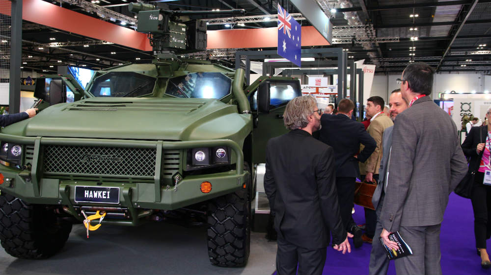 DESI arms fair - Ruairi Casey