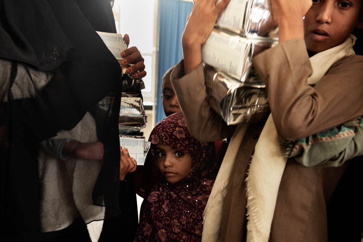 Province of Hajja, the areas most affected by malnutrition and cholera.