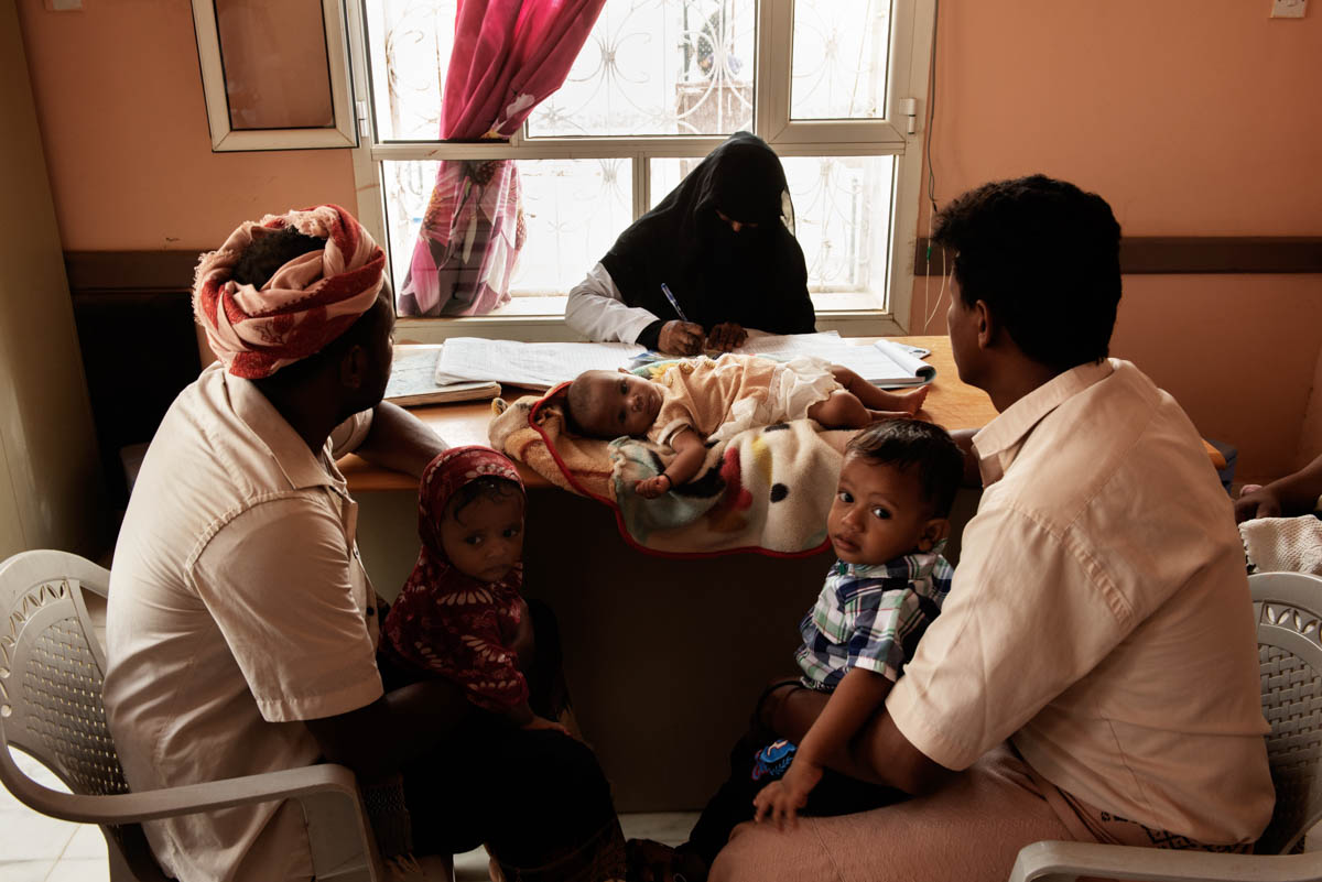 Province of Hajja, the areas most affected by malnutrition and cholera.