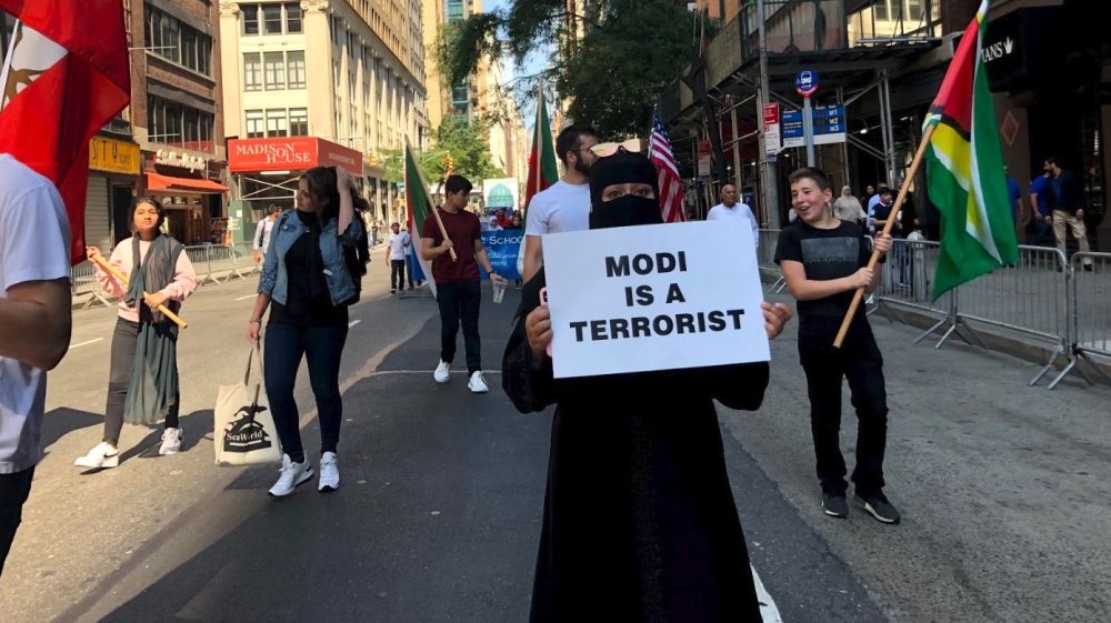 Kashmiris’ rights are at the forefront of the issues brought up during the march in New York