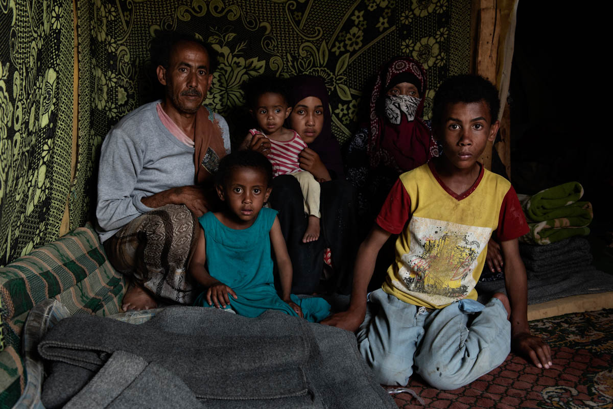 The lives of the displaced people of Yemeni war