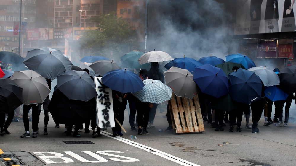 Protests have been going on in Hong Kong since June.