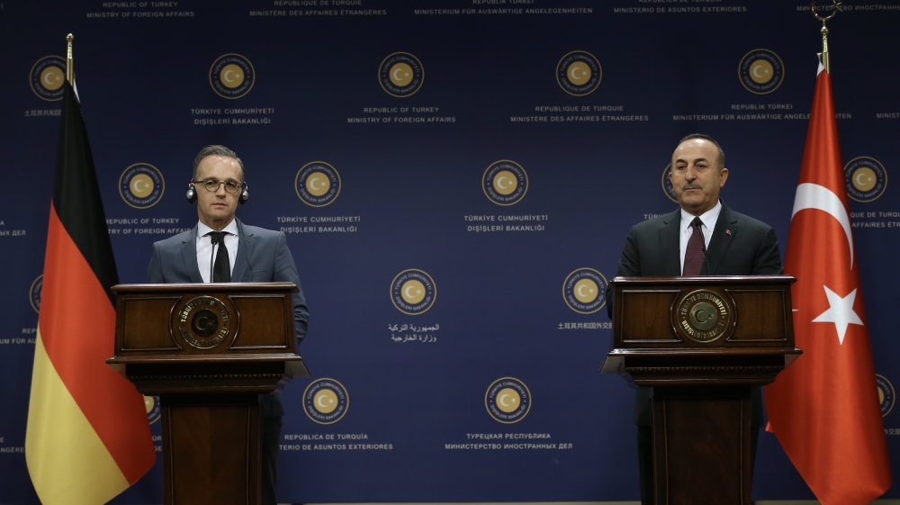 Mevlut Cavusoglu - Heiko Maas meeting in Ankara