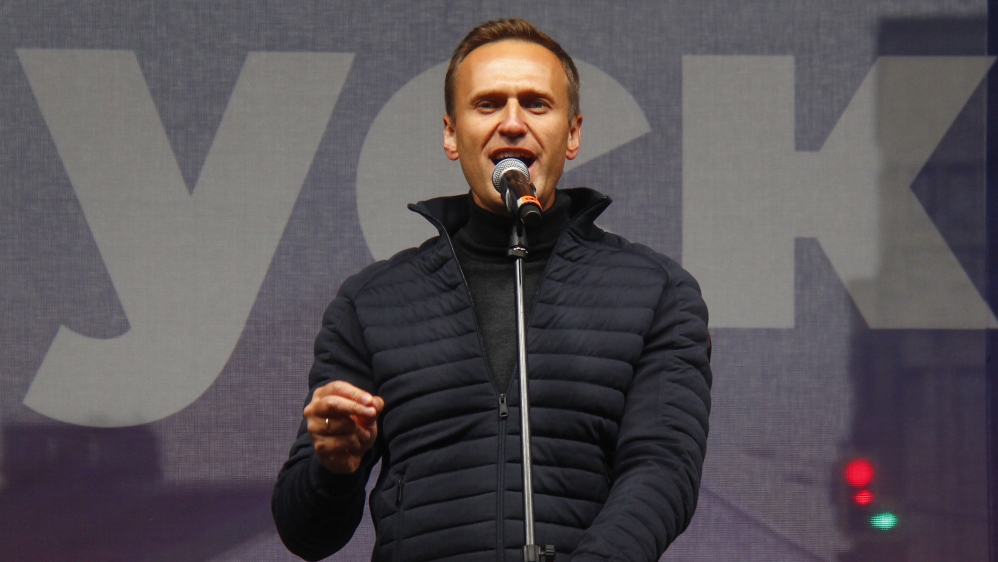 Rally in support of political prisoners in central Moscow