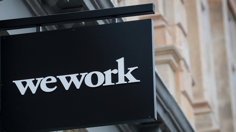WeWork stock image