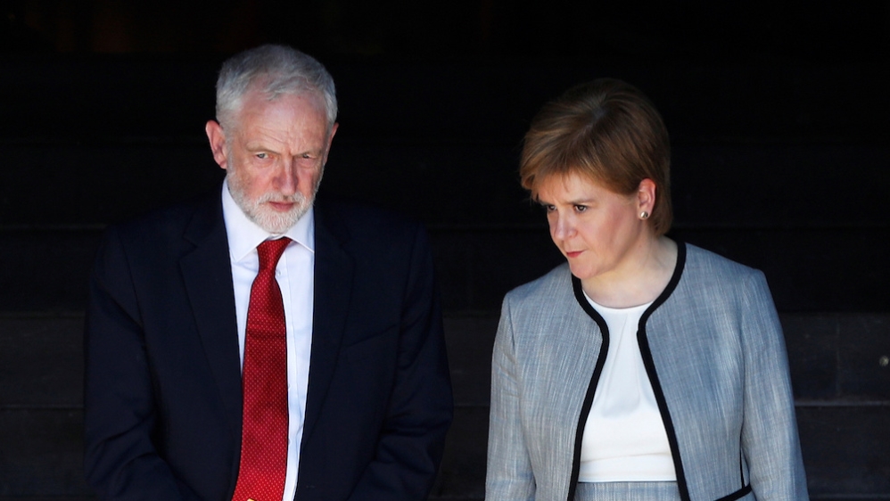 Corbyn Sturgeon Reuters