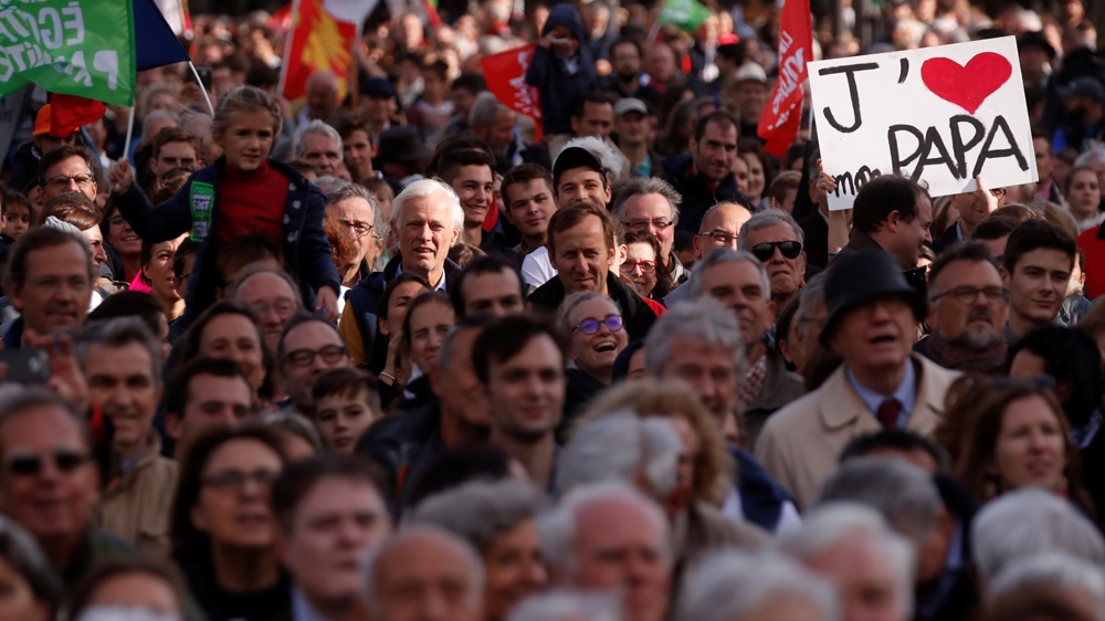 France IVF protests