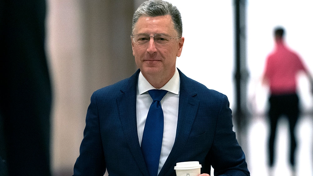 Volker, a former special envoy to Ukraine, arrives for a closed-door interview with House investigators as House Democrats proceed with the impeachment inquiry of President Donald Trump