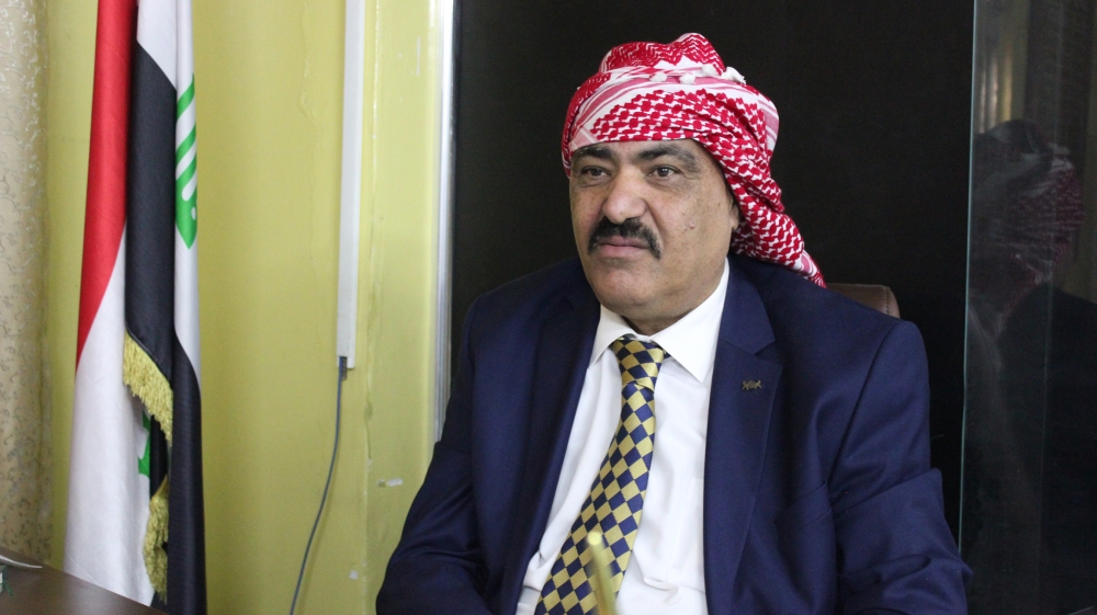 Headteacher Abbas al-Tamimi says the government has taken measures against schools to ensure that teachers and students attend classes
