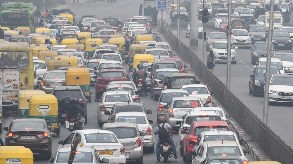 Vehicles and industrial activities are major contributors to air pollution along with rampant construction [EPA]