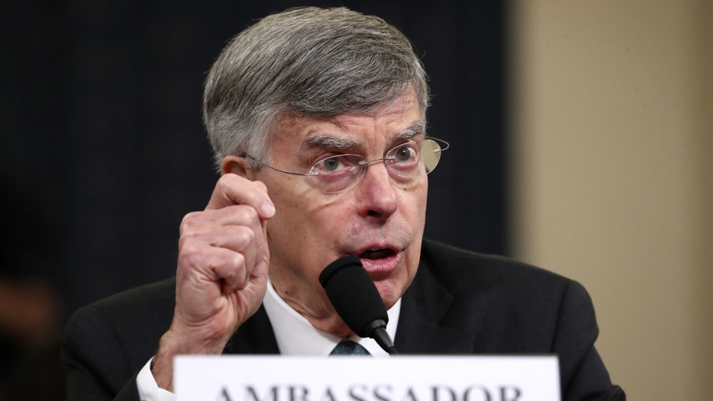 Top US diplomat in Ukraine William Taylor
