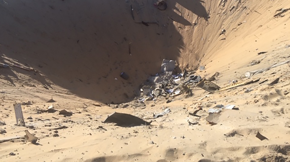The Israeli air attacks blew the al-Sawarka family home apart, leaving deep craters in the ground