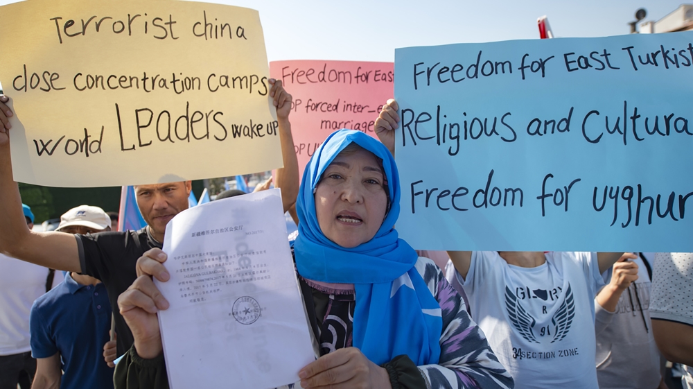 China has consistently denied any mistreatment of Uighurs and says the centres it operates in Xinjiang provide vocational training