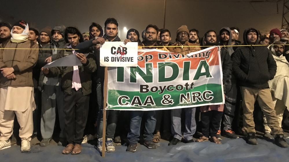 India has witnessed massive protests since the citizenship law was passed earlier this month