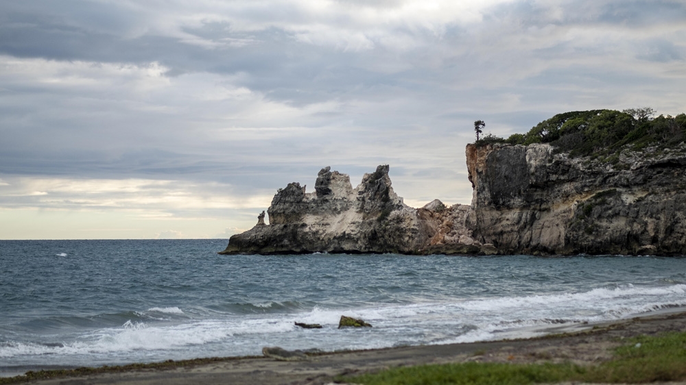 Popular tourist landmark Punta Ventana was destroyed after a 5.8-magnitude earthquake in Guayanilla