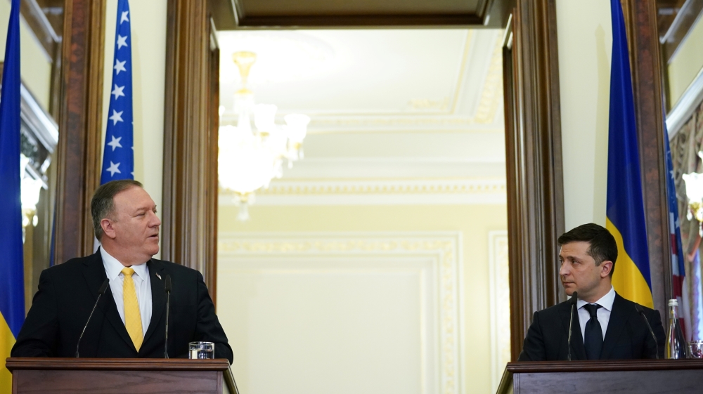 U.S. Secretary of State Mike Pompeo visits Ukraine