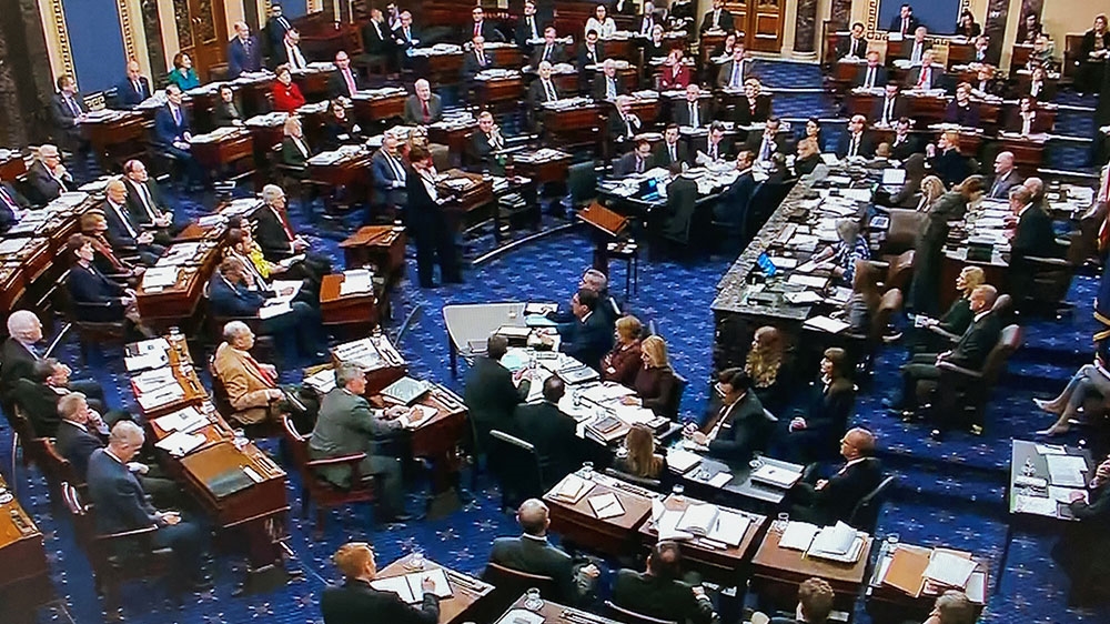 The Senate votes to table an amendment by Senate Minority Leader Chuck Schumer