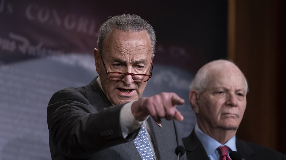 Senate Minority Leader Chuck Schumer