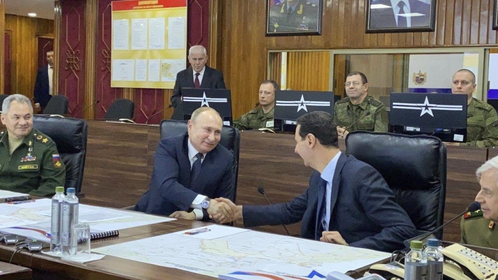 Putin al-Assad