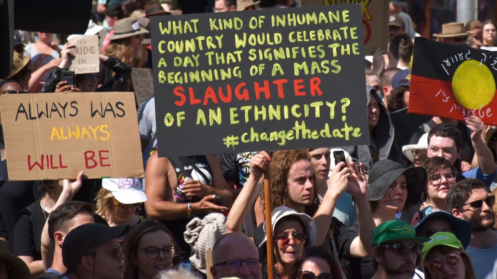 Since 2015, protests have been growing every year, supported by many non-Indigenous Australians