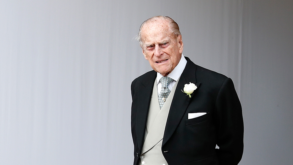 Prince Philip has thanked UK health workers