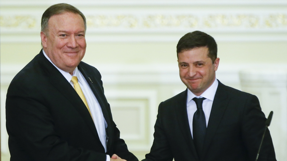 US Secretary of State Mike Pompeo visited Ukraine during the impeachment trial of President Donald Trump