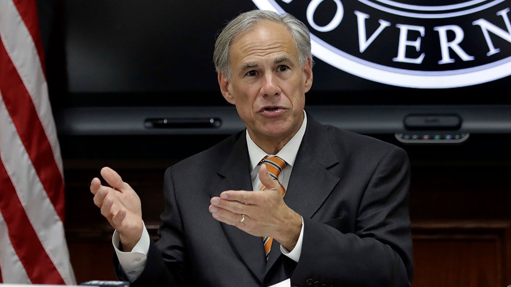 Governor Greg Abbott did not say when bars might reopen again